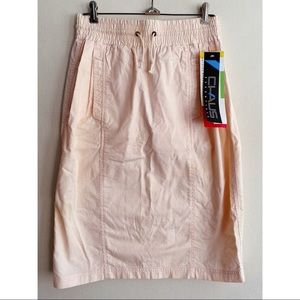Vintage Pink Midi Skirt